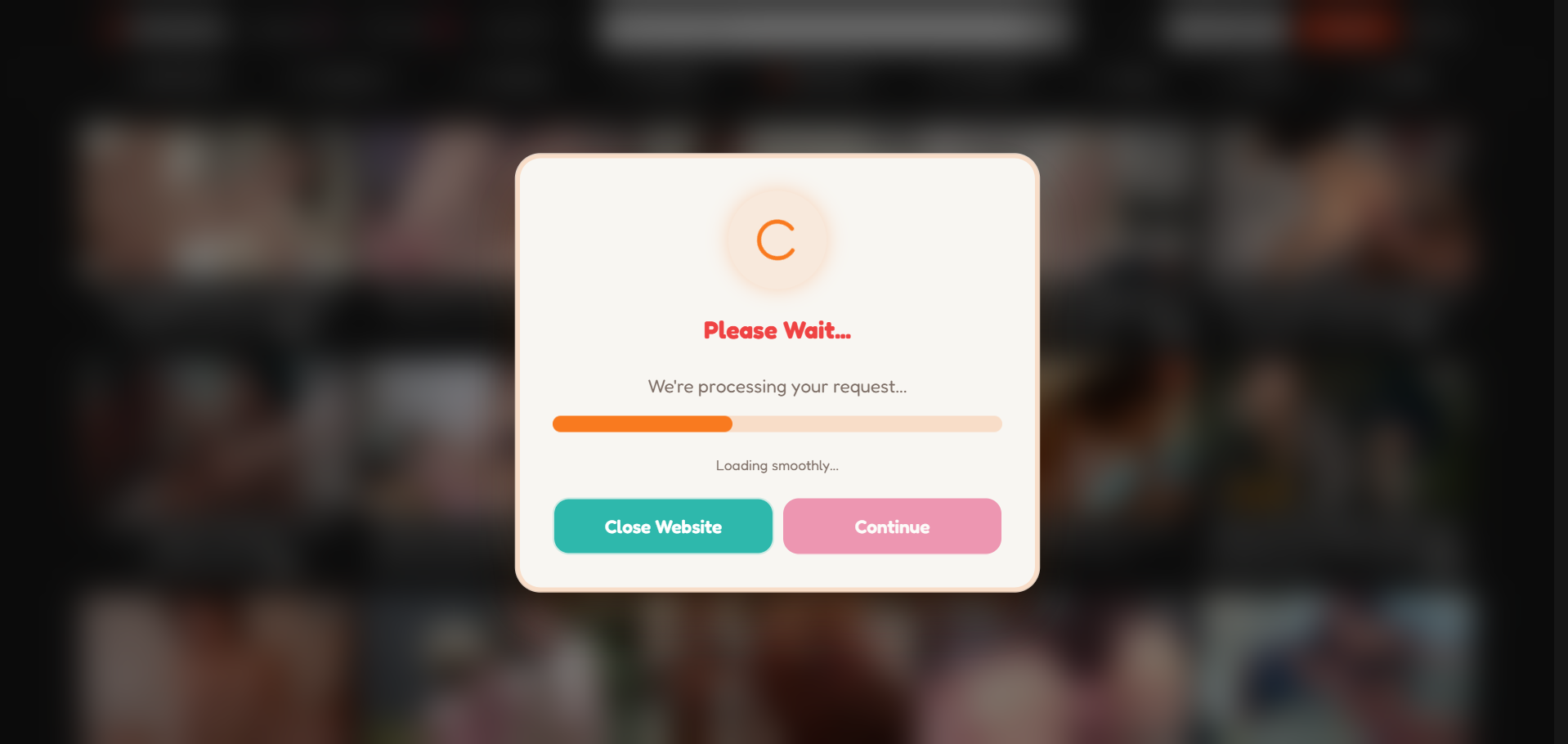 No Porn Please! popup screenshot 2